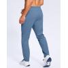imageG Gradual Mens Fleece Lined Pants with Zipper Pocket Winter Warm Athletic Joggers Sweatpants for Men Workout Running GymSlate Blue