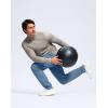 imageG Gradual Mens Fleece Lined Pants with Zipper Pocket Winter Warm Athletic Joggers Sweatpants for Men Workout Running GymSlate Blue
