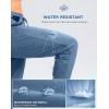 imageG Gradual Mens Fleece Lined Pants with Zipper Pocket Winter Warm Athletic Joggers Sweatpants for Men Workout Running GymSlate Blue