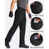 imageG Gradual Mens Hiking Cargo Pants Water Resistant Quick Dry Lightweight Outdoor Tactical Pants for Men with Multi PocketBlack