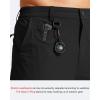 imageG Gradual Mens Hiking Cargo Pants Water Resistant Quick Dry Lightweight Outdoor Tactical Pants for Men with Multi PocketBlack
