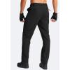 imageG Gradual Mens Hiking Cargo Pants Water Resistant Quick Dry Lightweight Outdoor Tactical Pants for Men with Multi PocketBlack