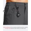 imageG Gradual Mens Hiking Cargo Pants Water Resistant Quick Dry Lightweight Outdoor Tactical Pants for Men with Multi PocketDark Grey