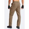 imageG Gradual Mens Hiking Cargo Pants Water Resistant Quick Dry Lightweight Outdoor Tactical Pants for Men with Multi PocketDark Khaki
