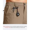 imageG Gradual Mens Hiking Cargo Pants Water Resistant Quick Dry Lightweight Outdoor Tactical Pants for Men with Multi PocketDark Khaki