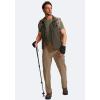 imageG Gradual Mens Hiking Cargo Pants Water Resistant Quick Dry Lightweight Outdoor Tactical Pants for Men with Multi PocketDark Khaki