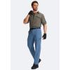 imageG Gradual Mens Hiking Cargo Pants Water Resistant Quick Dry Lightweight Outdoor Tactical Pants for Men with Multi PocketLight Blue