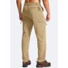 imageG Gradual Mens Hiking Cargo Pants Water Resistant Quick Dry Lightweight Outdoor Tactical Pants for Men with Multi PocketSand