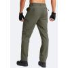 imageG Gradual Mens Hiking Cargo Pants Water Resistant Quick Dry Lightweight Outdoor Tactical Pants for Men with Multi PocketSlate Green