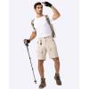 imageG Gradual Mens Hiking Cargo Shorts with Zipper Pockets Lightweight Stretch Outdoor Tactical Shorts for Men Golf Fishing