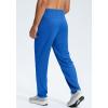 imageG Gradual Mens Sweatpants with Zipper Pockets Lightweight Mesh Athletic Pants for Men Open Bottom Workout Gym RunningBlue