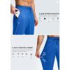imageG Gradual Mens Sweatpants with Zipper Pockets Lightweight Mesh Athletic Pants for Men Open Bottom Workout Gym RunningBlue