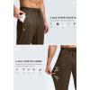 imageG Gradual Mens Sweatpants with Zipper Pockets Lightweight Mesh Athletic Pants for Men Open Bottom Workout Gym RunningBrown