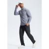 imageG Gradual Mens Sweatpants with Zipper Pockets Lightweight Mesh Athletic Pants for Men Open Bottom Workout Gym RunningDark Grey