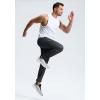 imageG Gradual Mens Sweatpants with Zipper Pockets Lightweight Mesh Athletic Pants for Men Open Bottom Workout Gym RunningDark Grey