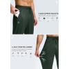 imageG Gradual Mens Sweatpants with Zipper Pockets Lightweight Mesh Athletic Pants for Men Open Bottom Workout Gym RunningDark Olive
