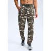 imageG Gradual Mens Sweatpants with Zipper Pockets Lightweight Mesh Athletic Pants for Men Open Bottom Workout Gym RunningGreen Camo