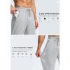 imageG Gradual Mens Sweatpants with Zipper Pockets Lightweight Mesh Athletic Pants for Men Open Bottom Workout Gym RunningLight Grey