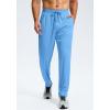 imageG Gradual Mens Sweatpants with Zipper Pockets Lightweight Mesh Athletic Pants for Men Open Bottom Workout Gym RunningSky Blue