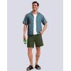 imageG Gradual Mens Swim Trunks with Compression Liner 7quot Quick Dry Board Shorts Swimsuit Bathing Suit for Men with Zipper PocketsOlive