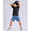 imageG Gradual Mens Workout Athletic TShirts Moisture Wicking Cooling Running Shirts Short Sleeve Performance Tee for Gym TennisBlack