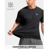 imageG Gradual Mens Workout Athletic TShirts Moisture Wicking Cooling Running Shirts Short Sleeve Performance Tee for Gym TennisBlack