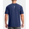imageG Gradual Mens Workout Athletic TShirts Moisture Wicking Cooling Running Shirts Short Sleeve Performance Tee for Gym TennisDark Blue