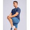 imageG Gradual Mens Workout Athletic TShirts Moisture Wicking Cooling Running Shirts Short Sleeve Performance Tee for Gym TennisDark Blue