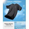 imageG Gradual Mens Workout Athletic TShirts Moisture Wicking Cooling Running Shirts Short Sleeve Performance Tee for Gym TennisDark Grey