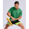 imageG Gradual Mens Workout Athletic TShirts Moisture Wicking Cooling Running Shirts Short Sleeve Performance Tee for Gym TennisGreen