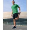 imageG Gradual Mens Workout Athletic TShirts Moisture Wicking Cooling Running Shirts Short Sleeve Performance Tee for Gym TennisGreen
