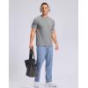 imageG Gradual Mens Workout Athletic TShirts Moisture Wicking Cooling Running Shirts Short Sleeve Performance Tee for Gym TennisLight Grey