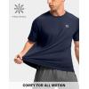 imageG Gradual Mens Workout Athletic TShirts Moisture Wicking Cooling Running Shirts Short Sleeve Performance Tee for Gym TennisNavy