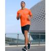imageG Gradual Mens Workout Athletic TShirts Moisture Wicking Cooling Running Shirts Short Sleeve Performance Tee for Gym TennisOrange