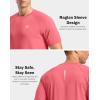 imageG Gradual Mens Workout Athletic TShirts Moisture Wicking Cooling Running Shirts Short Sleeve Performance Tee for Gym TennisPink