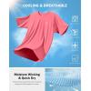 imageG Gradual Mens Workout Athletic TShirts Moisture Wicking Cooling Running Shirts Short Sleeve Performance Tee for Gym TennisPink