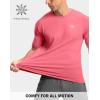 imageG Gradual Mens Workout Athletic TShirts Moisture Wicking Cooling Running Shirts Short Sleeve Performance Tee for Gym TennisPink