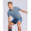 imageG Gradual Mens Workout Athletic TShirts Moisture Wicking Cooling Running Shirts Short Sleeve Performance Tee for Gym TennisSlate Blue