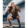 imageG Gradual Mens Workout Athletic TShirts Moisture Wicking Cooling Running Shirts Short Sleeve Performance Tee for Gym TennisTaupe