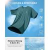 imageG Gradual Mens Workout Athletic TShirts Moisture Wicking Cooling Running Shirts Short Sleeve Performance Tee for Gym TennisTeal