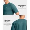 imageG Gradual Mens Workout Athletic TShirts Moisture Wicking Cooling Running Shirts Short Sleeve Performance Tee for Gym TennisTeal