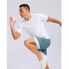 imageG Gradual Mens Workout Athletic TShirts Moisture Wicking Cooling Running Shirts Short Sleeve Performance Tee for Gym TennisWhite