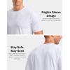 imageG Gradual Mens Workout Athletic TShirts Moisture Wicking Cooling Running Shirts Short Sleeve Performance Tee for Gym TennisWhite