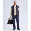 imageG Gradual Mens Yoga Sweatpants Soft Lounge Casual Pants Open Bottom Stretchy Athletic Sweat Pants with PocketsNavy