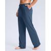 imageG Gradual Mens Yoga Sweatpants Soft Lounge Casual Pants Open Bottom Stretchy Athletic Sweat Pants with PocketsSlate Blue