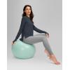 imageG Gradual Sweatshirt for Women Buttery Soft Yoga Tops Crewneck Modal Pullover Shirts Side Slit Thumb HolesDark Grey