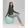 imageG Gradual Sweatshirt for Women Buttery Soft Yoga Tops Crewneck Modal Pullover Shirts Side Slit Thumb HolesDark Olive