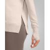 imageG Gradual Sweatshirt for Women Buttery Soft Yoga Tops Crewneck Modal Pullover Shirts Side Slit Thumb HolesOats White