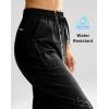 imageG Gradual Womens 15quot Long Shorts Below The Knee Capri Lightweight Quick Dry Hiking Cargo Shorts for Women with 3 Pockets15inblack