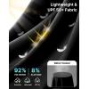 imageG Gradual Womens 15quot Long Shorts Below The Knee Capri Lightweight Quick Dry Hiking Cargo Shorts for Women with 3 Pockets15inblack